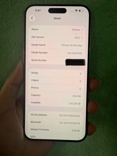 iPhones
