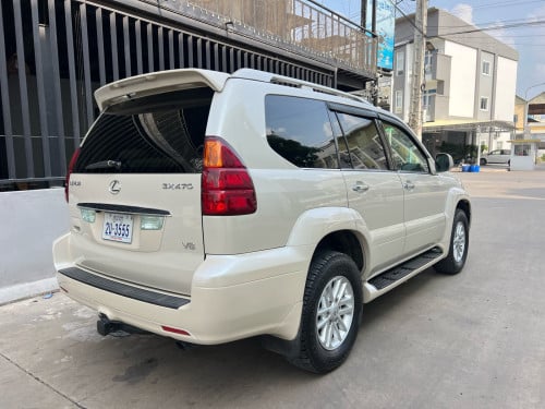 Lexus GX 470 ឆ្នាំ 2003 Full Option ឡានថ្មីគ្មានកន្លែងទាស់