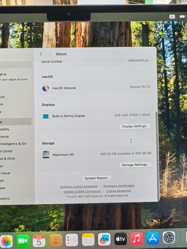 Macbook Air M4 13” 16/512GB មួយតឹកស្អាត