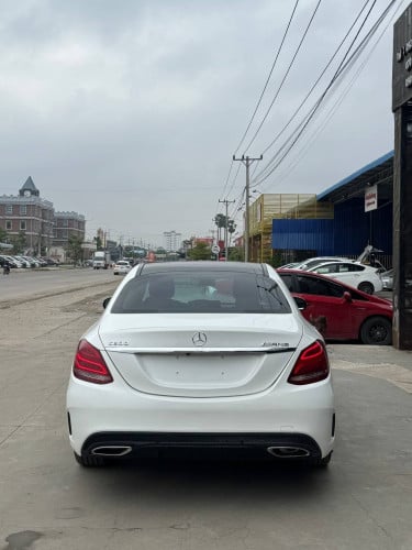 MERCEDES-BENZ C-300 2015 AMG PACKAGE ក្រដាសពន្ធ 🔵តម្លៃពិសេស 32,000$