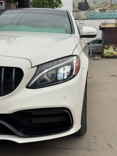 MERCEDES-BENZ C-300 2015 AMG PACKAGE ក្រដាសពន្ធ 🔵តម្លៃពិសេស 32,000$
