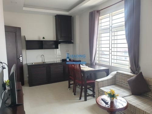 N563 | Western 1 Bedroom Serviced Apartment For Rent Near Russian Market