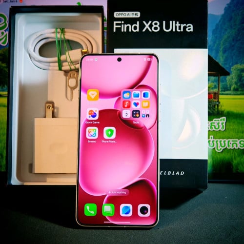 OPPO Find X8 Ultra 5G (វ៉ៃដូរបាន)មានធានាច្បាស់លាស់ត្រឹមត្រូវ