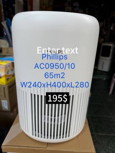 Philips Air Purifier & Dehumidifier-ម៉ាសុីនបន្សុទ្ធសំណើម និងបន្សុទ្ធខ្យល់