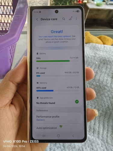 Samsung Z fold5 Ram12G/512GB តួស្អាត98%
