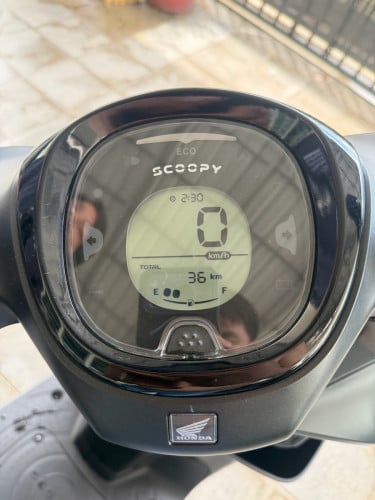 Scoopy 2025 Smart key សោរពីរគ្រាប់ ម៉ូតូស្អាតកឹបលេខដូចថ្មី99%
