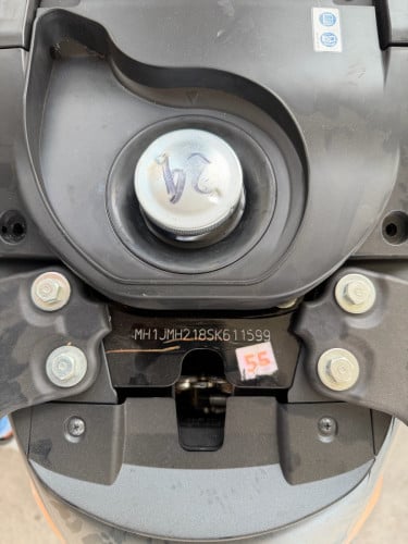 Scoopy 2025 Smart key សោរពីរគ្រាប់ ម៉ូតូស្អាតកឹបលេខដូចថ្មី99%
