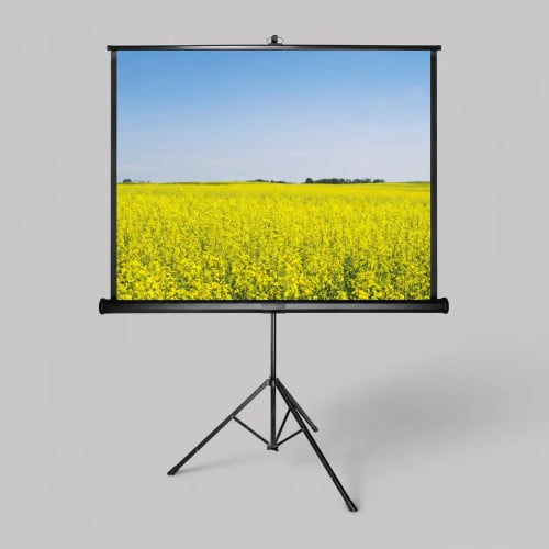 TruVision tripod screen 1.8 x 1.8M, 70" x 70", Matte While (TA-S70MC)