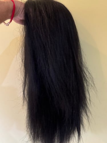 Wig -black hair
