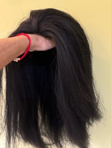 Wig -black hair
