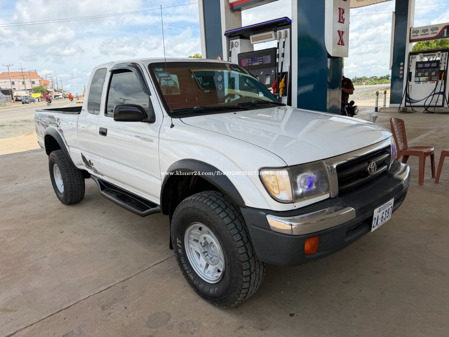 Tacoma 1999 ប៉ុង1v4 ឡានសានុំ លក់ធូធូ 👍🏻🤍 090329265 086308135 📞☎️ទីតាំងកំពង់ចាម
