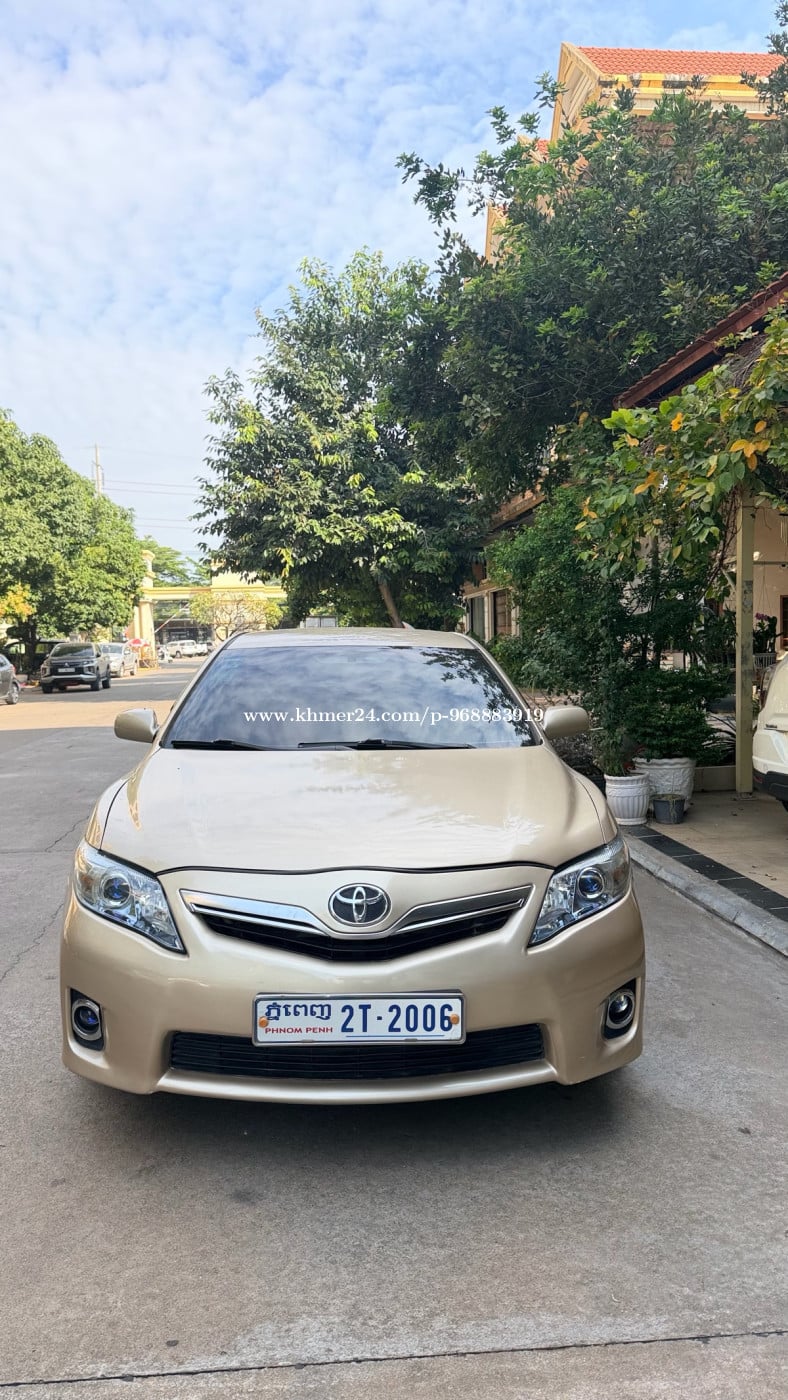 ឡានលក់ Camry012 hb មាស ឡានអត់បុកអត់ប៉ះ ធានាឡានស្អាត តំលៃ 15200$ ចរចាទីតាំងផ្សារថ្មី