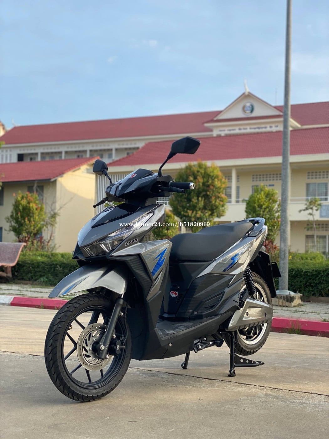 ម៉ូតូអគ្គីសនី JB Model K2 មាន3ជម្រើស 80km • 100km • 180km