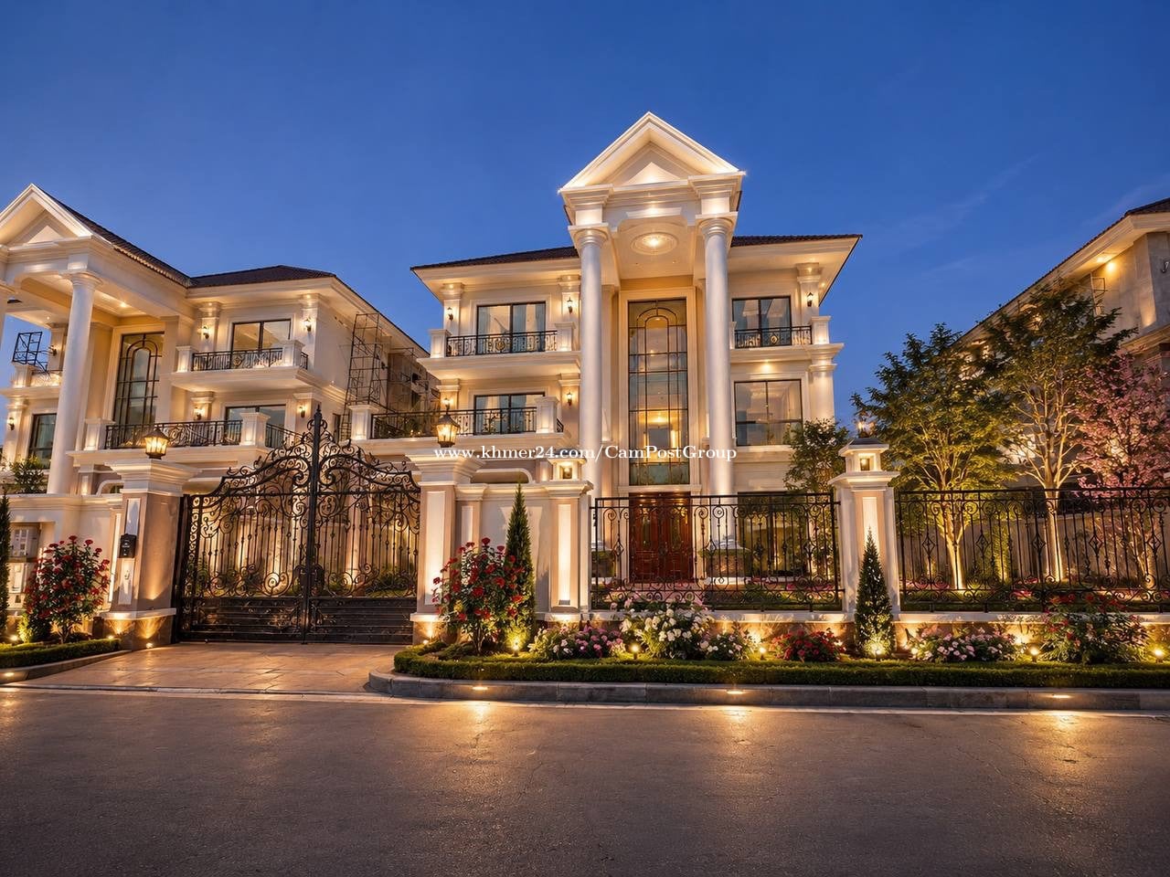 វីឡាឃ្វីនក្លាស៊ិក(Queen Classic Villa)សម្រាប់លក់🏡• ទីតាំងបុរី ប៉េង ហួត បឹងស្នោរ(PH Euro Park)