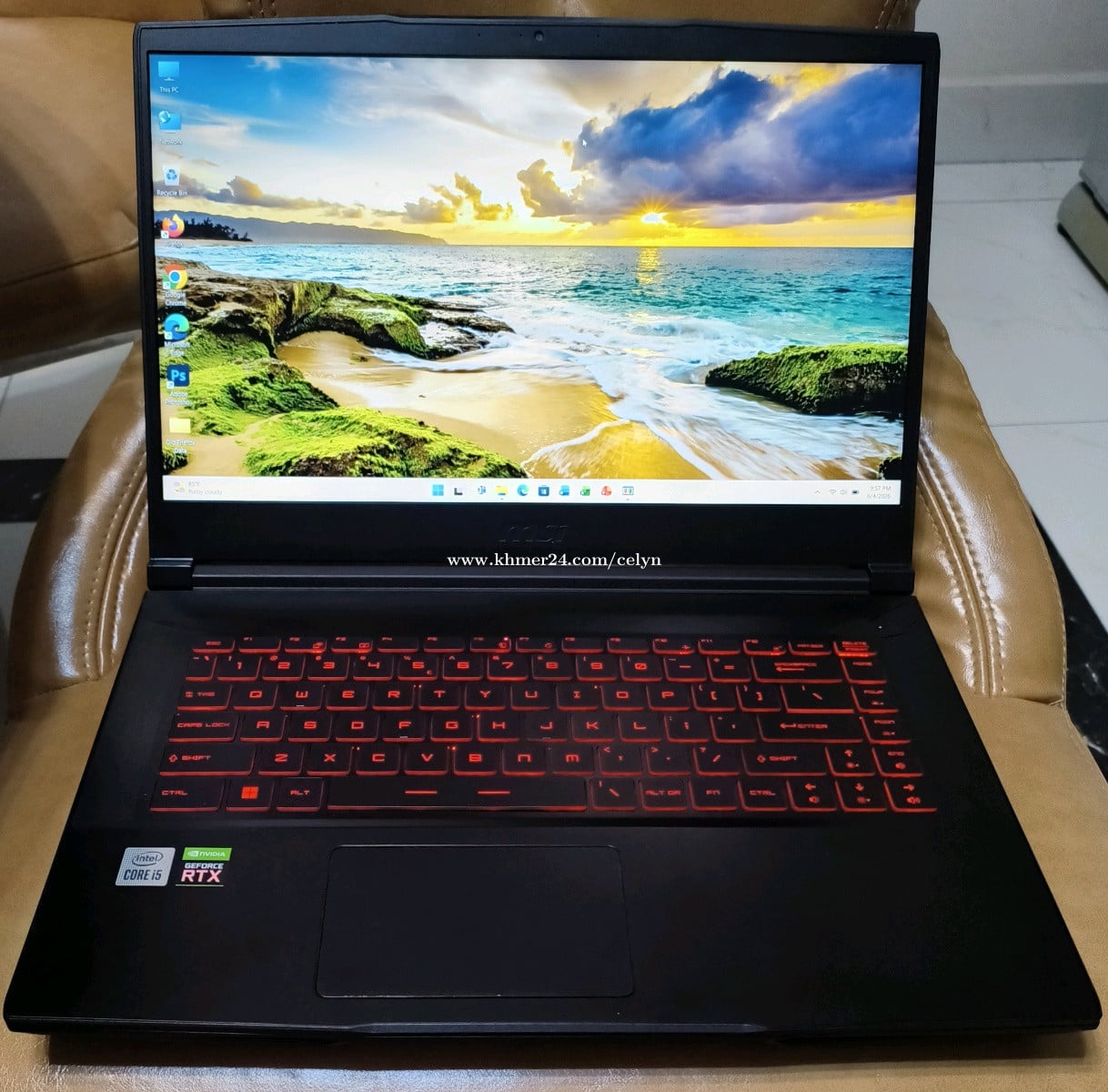 លក់បន្ទាន់ធូរថ្លៃVGA 3050 4Gដូចថ្មី99% 144Hzថ្ម100% ស៊េរី2022