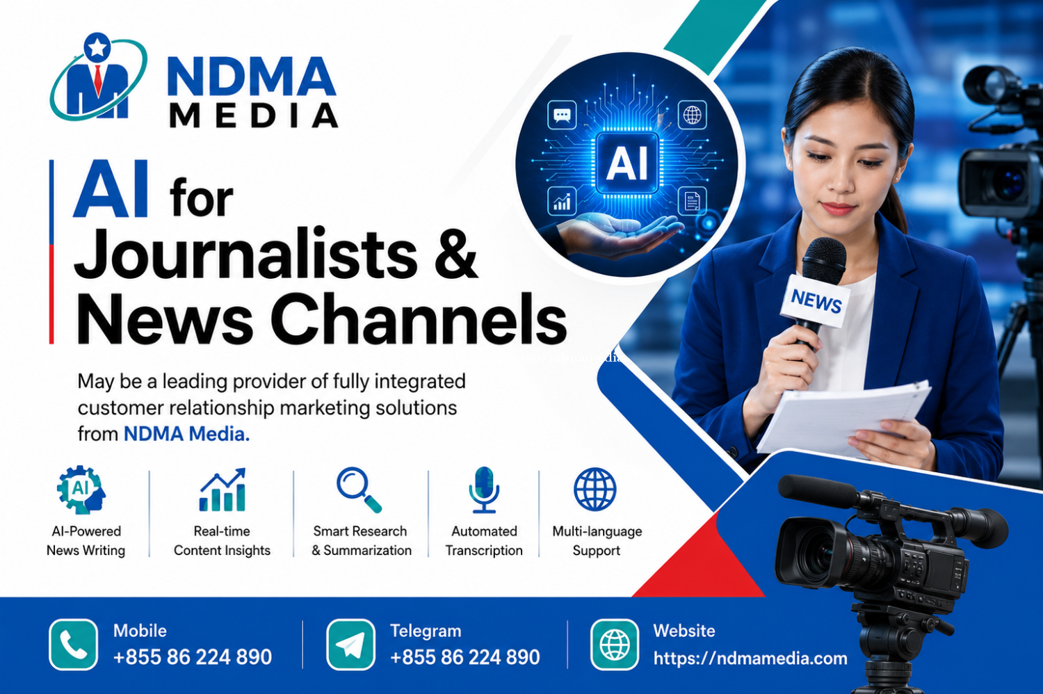AI Solutions for Journalists & Media