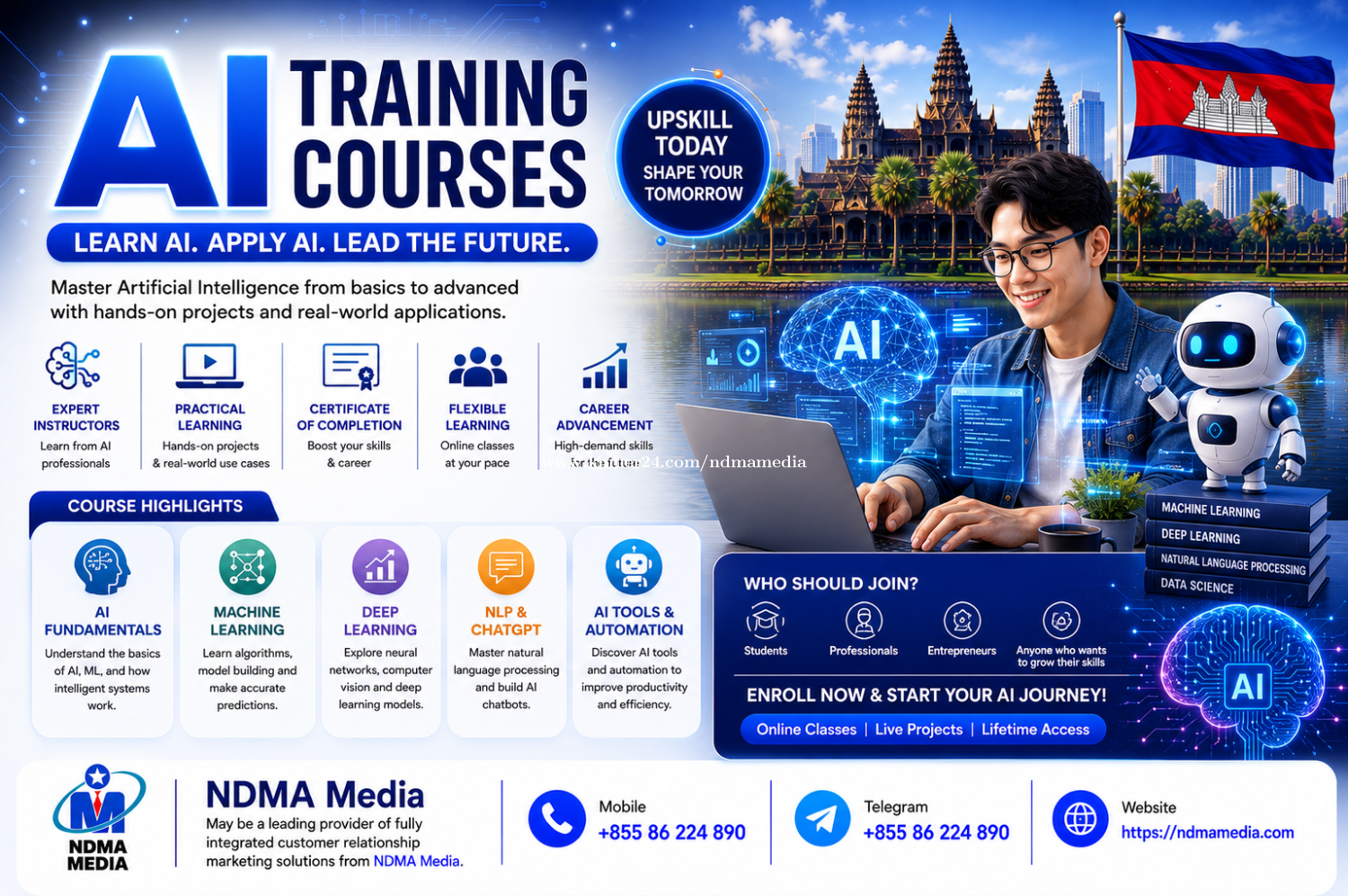 AI Training Courses in Cambodia