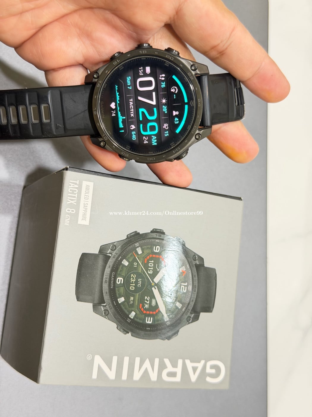 Gamin Watch Tactix 8 47mm 99%