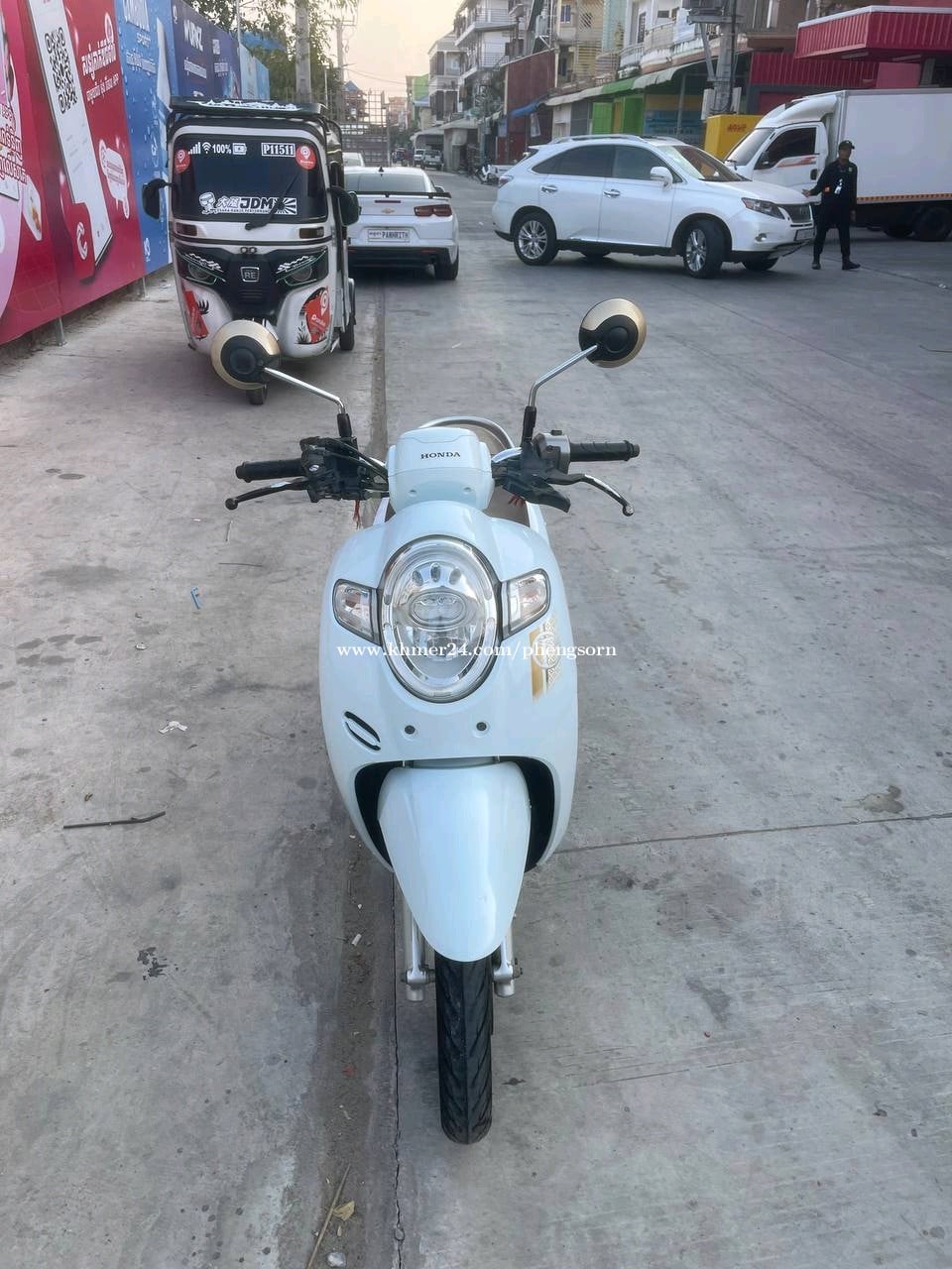 Honda scoopy 2020 ម៉ូតូនៅសំណុំមានពន្ធត្រឹមត្រូវ