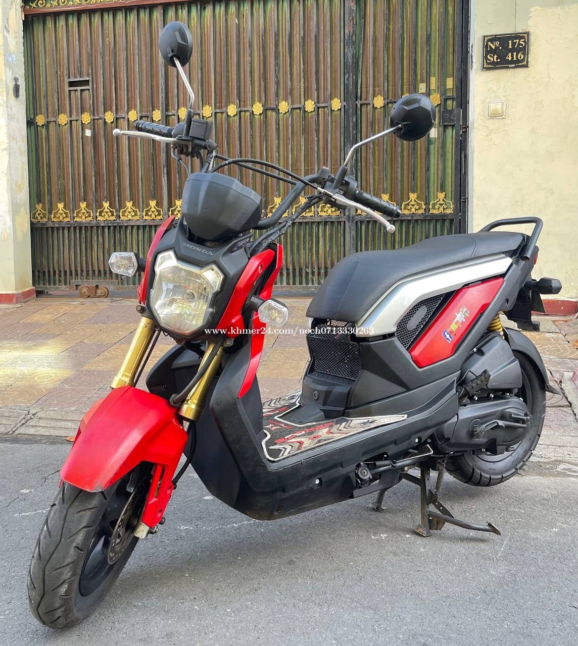Honda ZOOMER x (110cc, year2015, 620$) have all documents