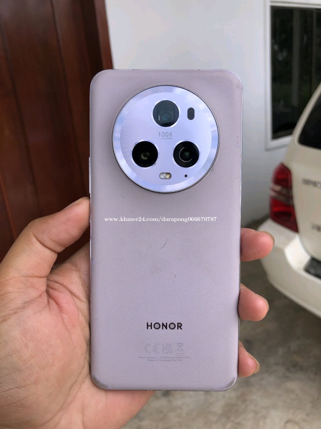 Honor Magic 5Pro (12G/512G) Global សាណុំហ្ស៊ីន ស្ទើរតួ អេក្រង់ដានបន្តិច មើលមិនចង់ឃើញ