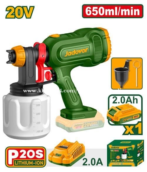 Jadever 20V Cordless Spray Gun (JDSU30664)