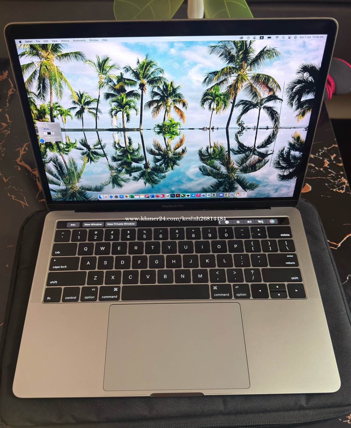 MacBook Pro 13-inch” Ram 8gb| SSD 256g | option Touch Bar and Touch ID