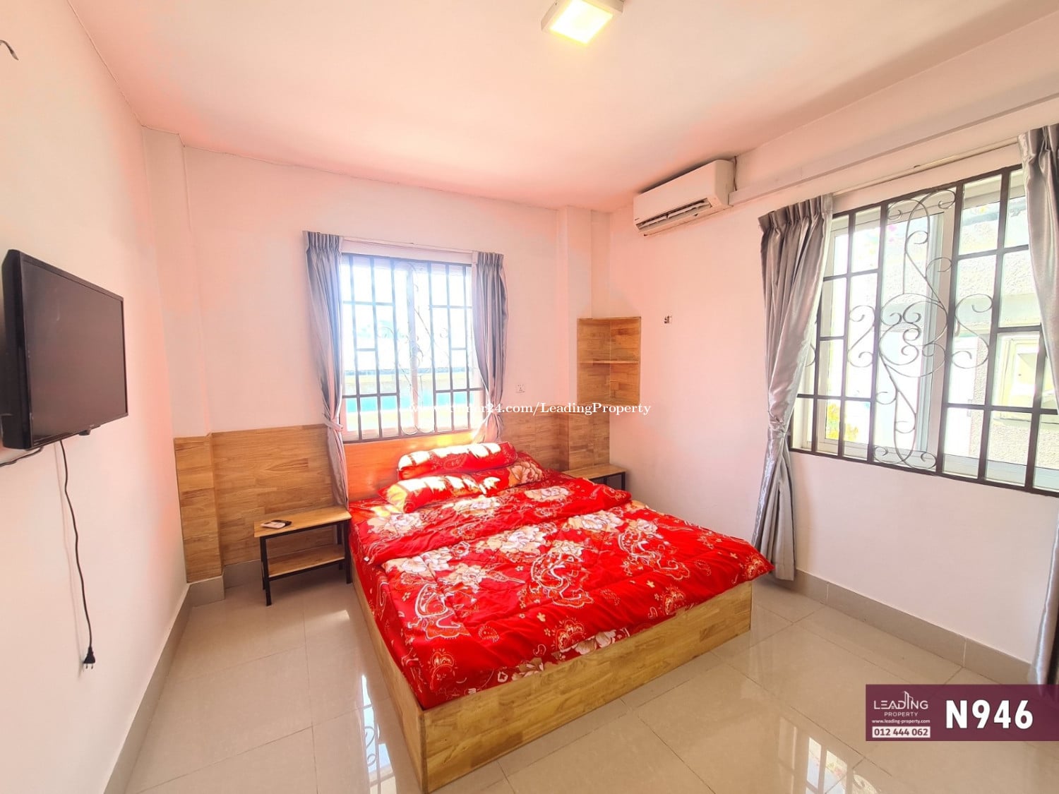 N946 | Furnished 2 Bedrooms Apartment Near Russian Market For Rent