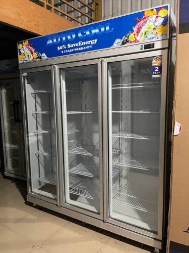 ទូក្លាសេ Auto cool ទ្វារបី ទើបទិញថ្មីបាន ១ ខែ ធានា២ឆ្នាំTelegram 081918518