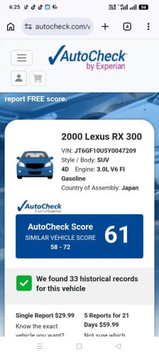 ឡានលក់ប្រញ៉ាប់លុយបងប្អូនRx300 P1 2000☎️🩷0886460928