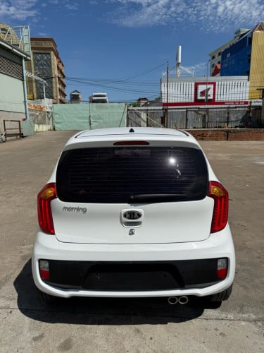 ✨បេីកដំបូល kia morning 2013 full fsport smart key open roof ស ស្អាតគីឡូតិច