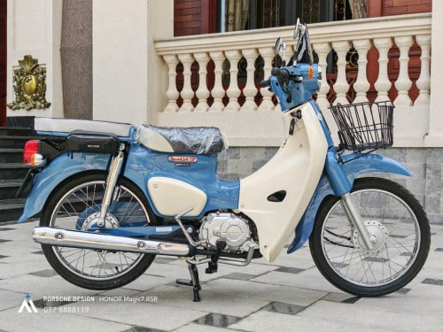 ជប៉ុន🎌Honda Super Cub 50 Final Edition ផលិតចំនួនមានកំណត់ ១ទឹកនៅសុំណុំក្បែរថ្មីដូចបកកេះ ក្រដាស់ពន្ធ