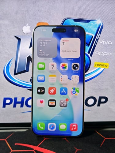 📱iPhone 16 Pro Max ZP/A 💾Storage512G✅នៅស្អាត98%(លក់មានការធានាត្រឹមត្រូវ)
