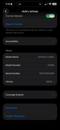 Airpods 4 ANC