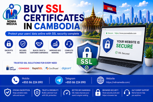 Buy SSL Certificates in Cambodia