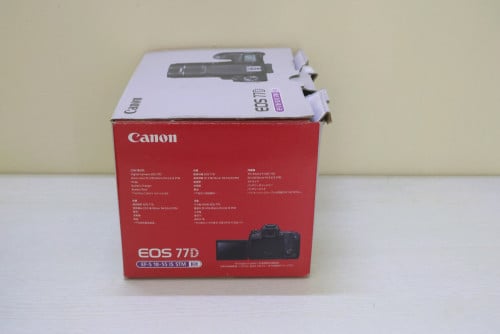 Canon 77D + lense 18-135mm