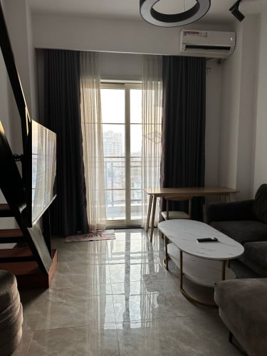 Condo with attic for rent in Toul Kork