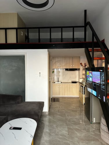 Condo with attic for rent in Toul Kork