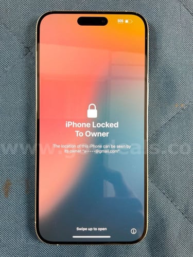 find iphone 15 pro lock icloud
