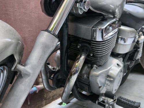 Honda Rebel 1994 ពណ៌ទឹកប្រាក់+ខ្មៅ