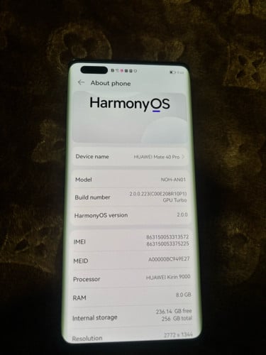 HUAWEI mate 40pro