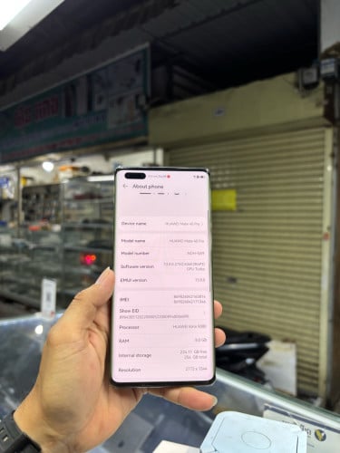 Huawei Mate40pro 256G Ram8G Sim2 Global ម៉ាសុីនសានុំស្រុីន