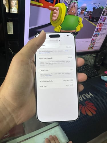 I phone 17 pro max 256g XA ស្អាត ថ្ម100%
