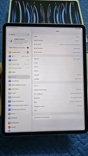 iPad Pro 12.9Nich M2 SIM+WiFi 512G 99% 777$