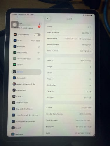 iPad Pro M2 11inch