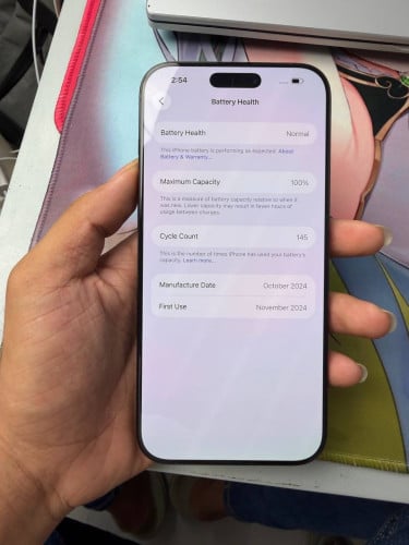 iPhone 16 pro max សំណុំស្អាត99%