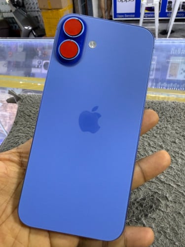 iPhone 16Plus 128G LL/A ហ្សុីនសំណុំណែន មានឆ្នាំងសាក