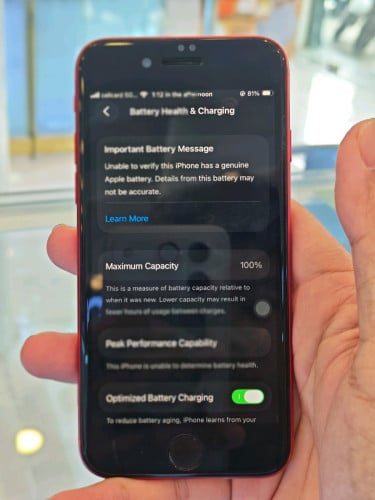 Iphone se2 128gb red