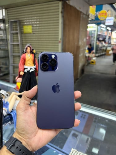 Iphone14pro max 256G ZP sim2 ESIM ស្នាមអេក្រង់ដូររូបប្រើបាន