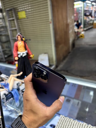 Iphone14pro max 256G ZP sim2 ESIM ស្នាមអេក្រង់ដូររូបប្រើបាន